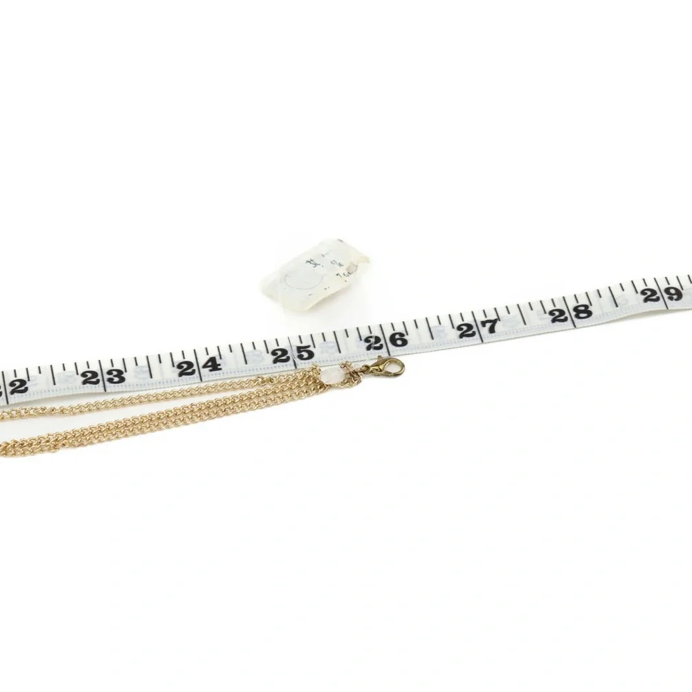 Charter Club‎ Gold-Tone Crystal and Bead Double Lay